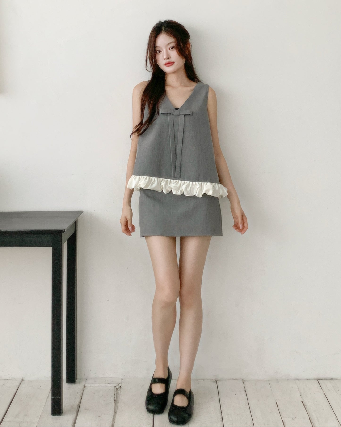 Ribbon frill set-up