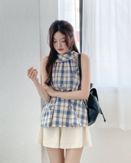 Check blouse set-up