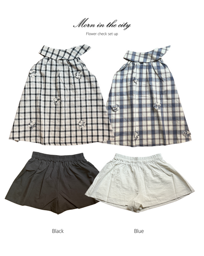 Check blouse set-up